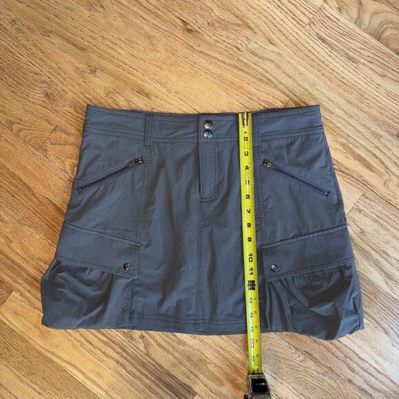 ATHLETA Sweet Sport Women’s Gray Cargo Skirt Tennis Golf Size 6 - Picture 12 of 12